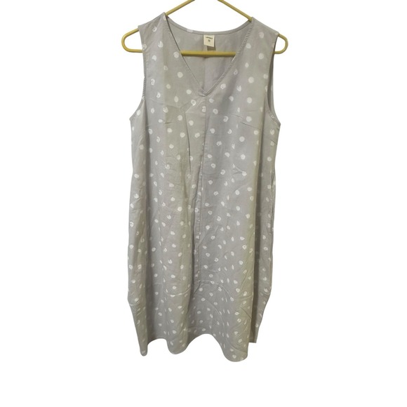 Lintico Size Medium Linen Blend Sleeveless Dress - Picture 1 of 6